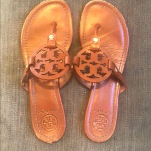 Tory Burch Miller Sandal Vintage Vachetta